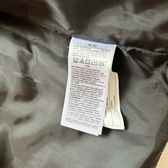 Old Navy Blue Puffer Vest M(8) - Picture 5 of 5